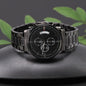 Black Chronograph Watch + Luxury Mahogany Style Box | Customizable Message Card - Jewelry - San Rocco Italia