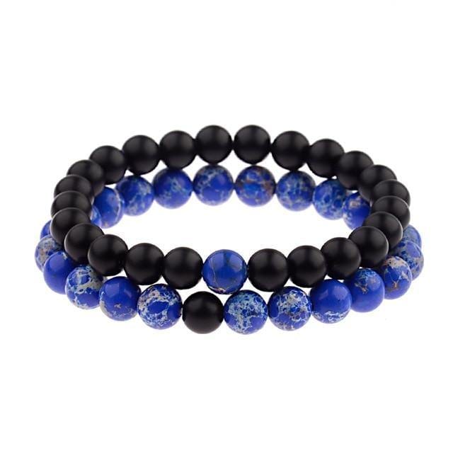 Couples' Bead Bracelets - 2 piece set - Premium Jewelry - Just €11.95! Shop now at San Rocco Italia
