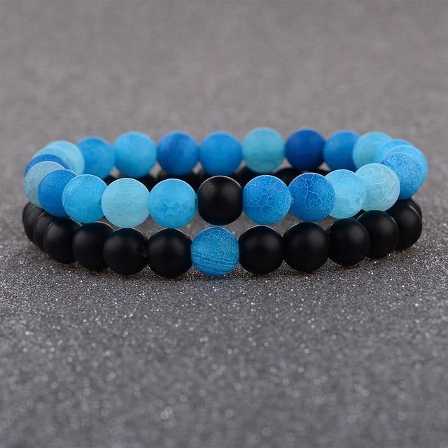 Couples' Bead Bracelets - 2 piece set - Premium Jewelry - Just €11.95! Shop now at San Rocco Italia
