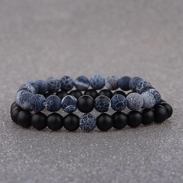 Couples' Bead Bracelets - 2 piece set - Premium Jewelry - Just €11.95! Shop now at San Rocco Italia