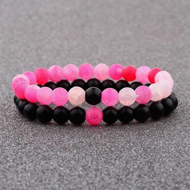 Couples' Bead Bracelets - 2 piece set - Premium Jewelry - Just €11.95! Shop now at San Rocco Italia