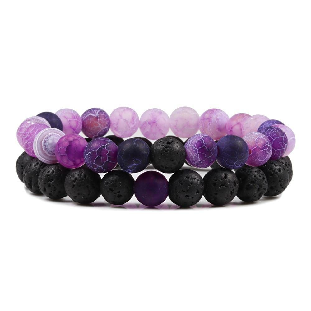 Couples' Bead Bracelets - 2 piece set - Premium Jewelry - Just €11.95! Shop now at San Rocco Italia