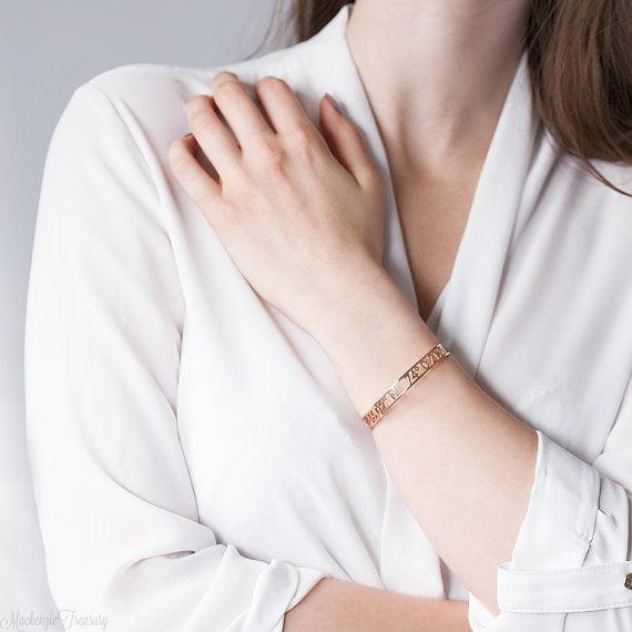 Custom Cuff Bracelet - Premium Jewelry - Just €27.95! Shop now at San Rocco Italia