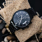 Customized Black Chronograph Watch - Premium Jewelry - Just €79.95! Shop now at San Rocco Italia