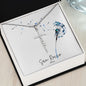 Faith Cross Necklace | 14K White Gold Finish - Jewelry - San Rocco Italia