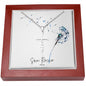 Faith Cross Necklace | 14K White Gold Finish - Jewelry - San Rocco Italia
