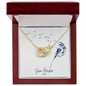 Interlocking Hearts Necklace - Jewelry - San Rocco Italia