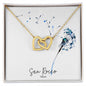 Interlocking Hearts Necklace - Jewelry - San Rocco Italia