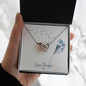 Interlocking Hearts Necklace - Jewelry - San Rocco Italia