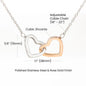 Interlocking Hearts Necklace - Premium Jewelry - Just €64.95! Shop now at San Rocco Italia