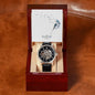 Men's Stainless Steel Openwork Watch + Luxury Gift Box - Premium Jewelry - Just €149.18! Shop now at San Rocco Italia