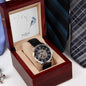 Men's Stainless Steel Openwork Watch + Luxury Gift Box - Premium Jewelry - Just €149.18! Shop now at San Rocco Italia
