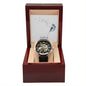 Men's Stainless Steel Openwork Watch + Luxury Gift Box - Premium Jewelry - Just €149.18! Shop now at San Rocco Italia