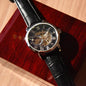 Men's Stainless Steel Openwork Watch + Luxury Gift Box - Premium Jewelry - Just €149.18! Shop now at San Rocco Italia