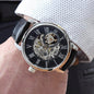 Men's Stainless Steel Openwork Watch + Luxury Gift Box - Premium Jewelry - Just €149.18! Shop now at San Rocco Italia