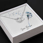Perfect Pair Necklace - 14K White Gold Finish - Jewelry - San Rocco Italia