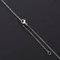 Perfect Pair Necklace - 14K White Gold Finish - Jewelry - San Rocco Italia