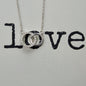 Perfect Pair Necklace - 14K White Gold Finish - Jewelry - San Rocco Italia