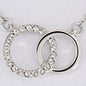 Perfect Pair Necklace - 14K White Gold Finish - Jewelry - San Rocco Italia