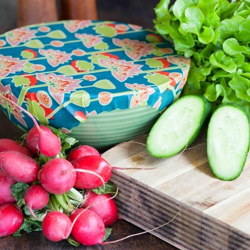 Sustainable, Reusable Beeswax Food Wraps - Cling Film Alternative - Pack of 3 - Premium Kitchen - Just €13.95! Shop now at San Rocco Italia