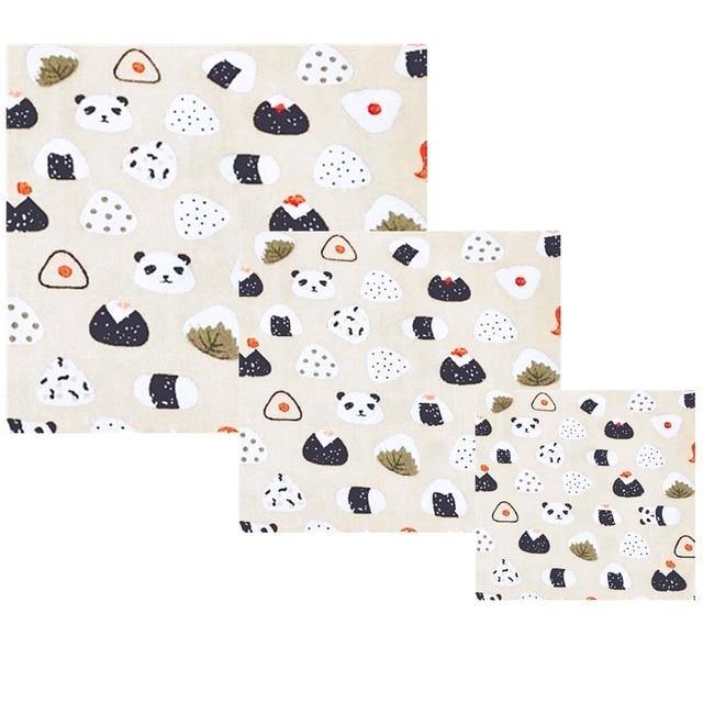 Sustainable, Reusable Beeswax Food Wraps - Cling Film Alternative - Pack of 3 - Premium Kitchen - Just €13.95! Shop now at San Rocco Italia