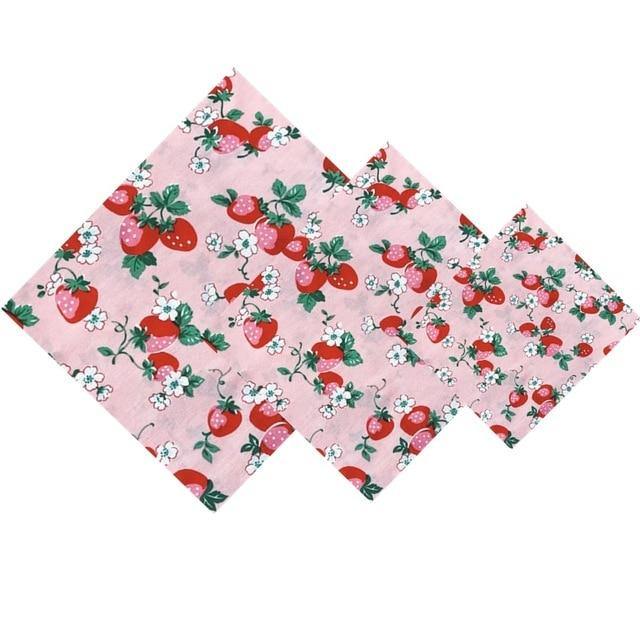 Sustainable, Reusable Beeswax Food Wraps - Cling Film Alternative - Pack of 3 - Premium Kitchen - Just €13.95! Shop now at San Rocco Italia