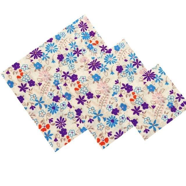 Sustainable, Reusable Beeswax Food Wraps - Cling Film Alternative - Pack of 3 - Premium Kitchen - Just €13.95! Shop now at San Rocco Italia