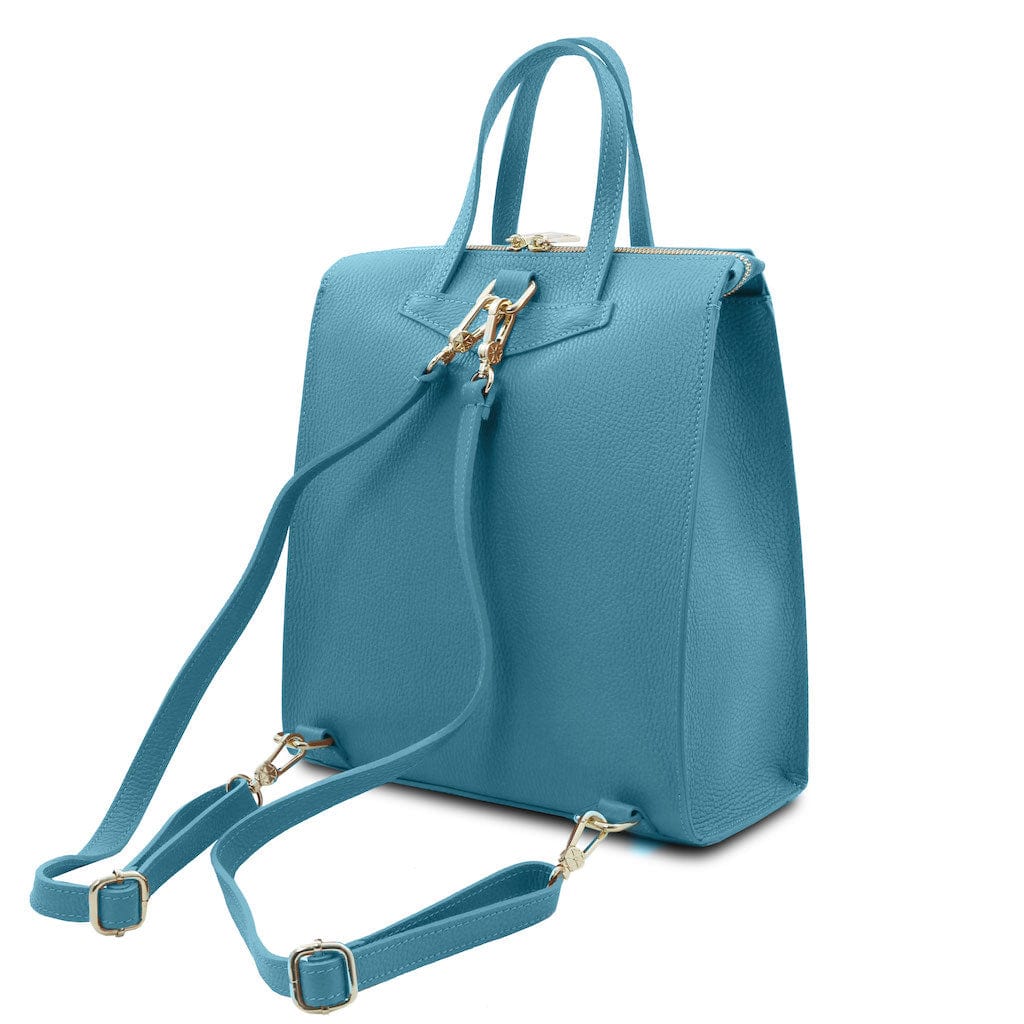 TL Bag - Damen-Lederrucksack, wandelbar zur 2-in-1-Rucksack-/Schultertasche | TL142211 - Premium-Lederrucksäcke für Damen - Jetzt bei San Rocco Italia entdecken