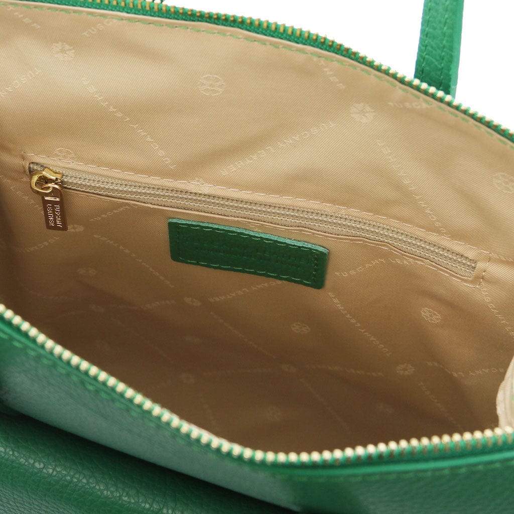 TL Bag - Damenrucksack aus italienischem Leder, wandelbar zur 2-in-1-Rucksack-/Schultertasche | TL142211 - Premium-Lederrucksäcke für Damen - Jetzt bei San Rocco Italia entdecken