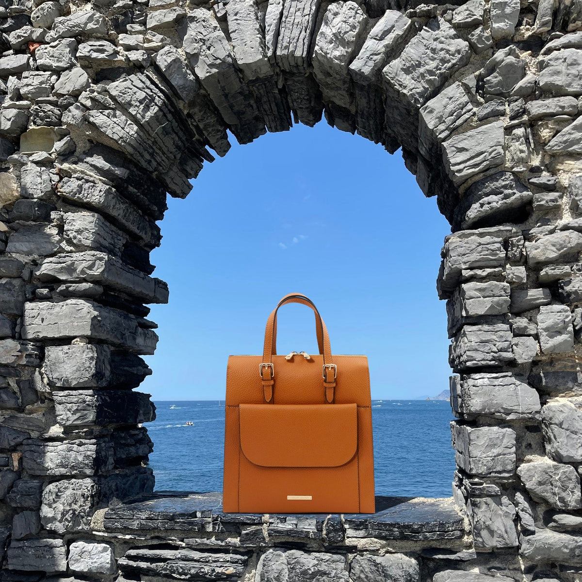 Damen-Lederrucksäcke TL Bag - Verwandelbarer Rucksack aus italienischem Leder | TL142211 San Rocco Italia