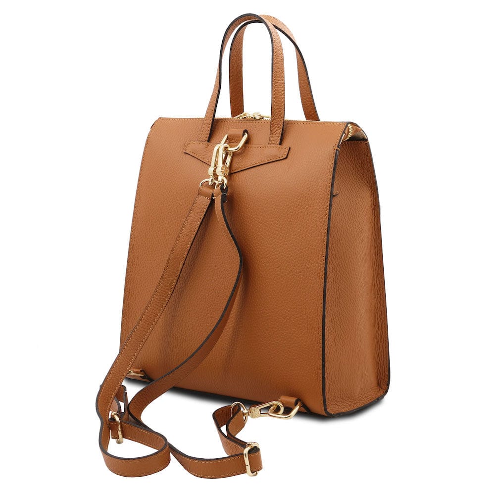 Damen-Lederrucksäcke TL Bag - Verwandelbarer Rucksack aus italienischem Leder | TL142211 San Rocco Italia