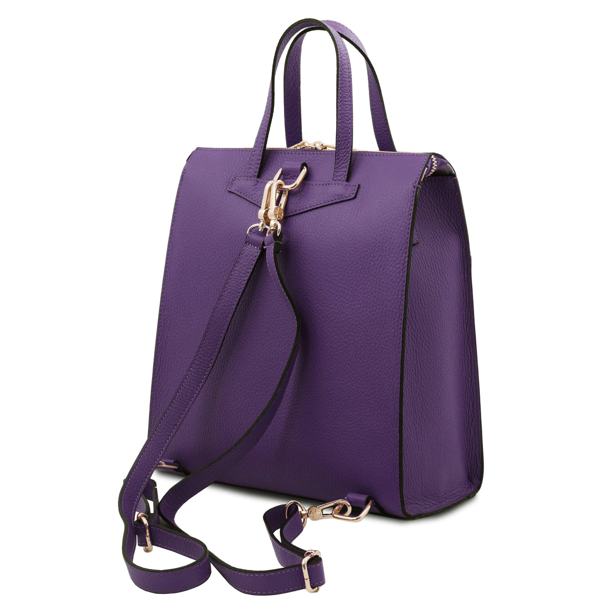 Damen-Lederrucksäcke TL Bag - Verwandelbarer Rucksack aus italienischem Leder | TL142211 San Rocco Italia