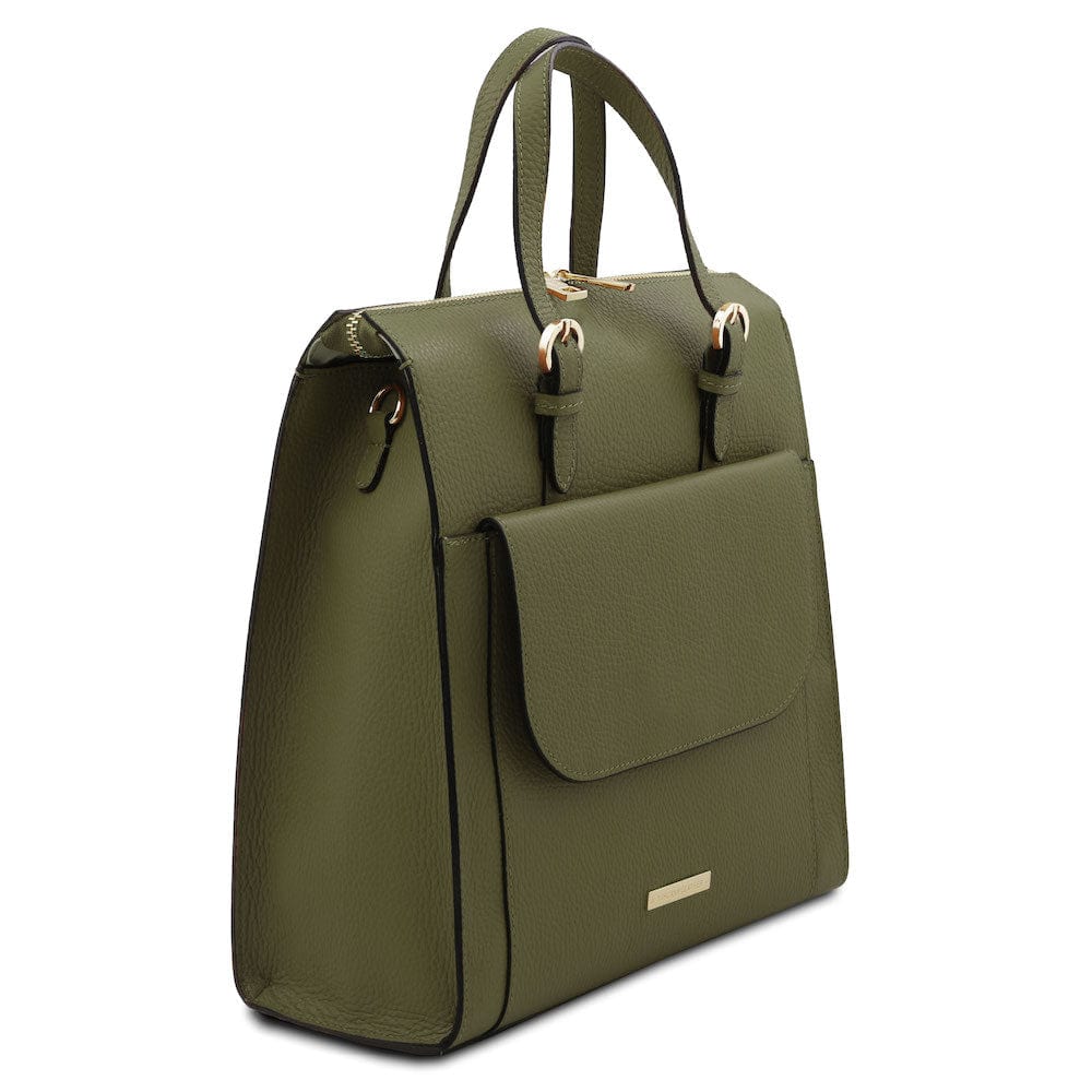 TL Bag - Damen-Lederrucksack - Verwandelbare 2-in-1-Rucksack-/Schultertasche | TL142211 - Premium-Damen-Lederrucksäcke - Jetzt bei San Rocco Italia entdecken