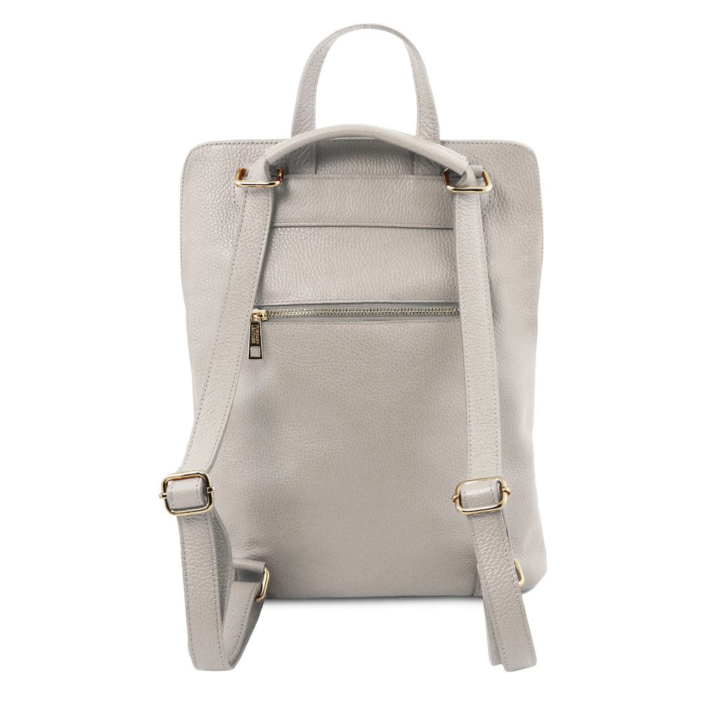 Sacs à dos femme en cuir TL Bag - Sac à dos femme en cuir souple - Sac à dos/sac à l’épaule convertible 2-en-1 | TL141682 San Rocco Italia