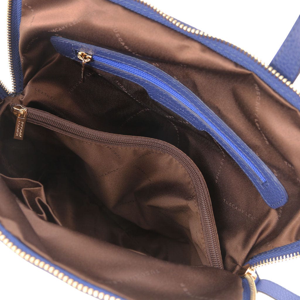 Sacs à dos femme en cuir TL Bag - Sac à dos femme en cuir souple convertible en sac à l’épaule 2-en-1 | TL141682 San Rocco Italia