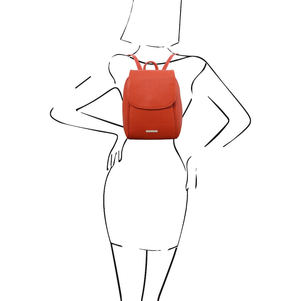 Leather backpacks for women TL Bag - Soft Italian leather backpack | TL141905 San Rocco Italia