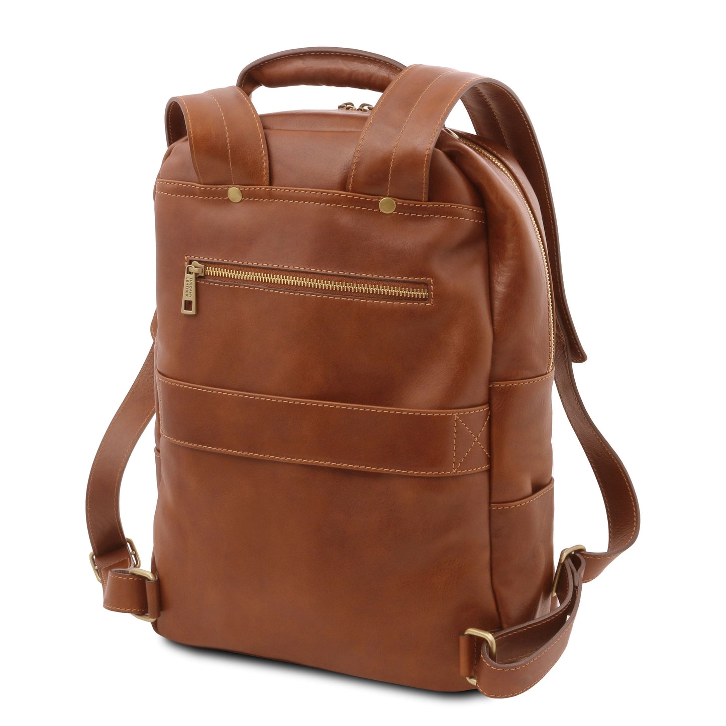 Leather Backpacks Melbourne - Italian leather laptop backpack | TL142205 San Rocco Italia