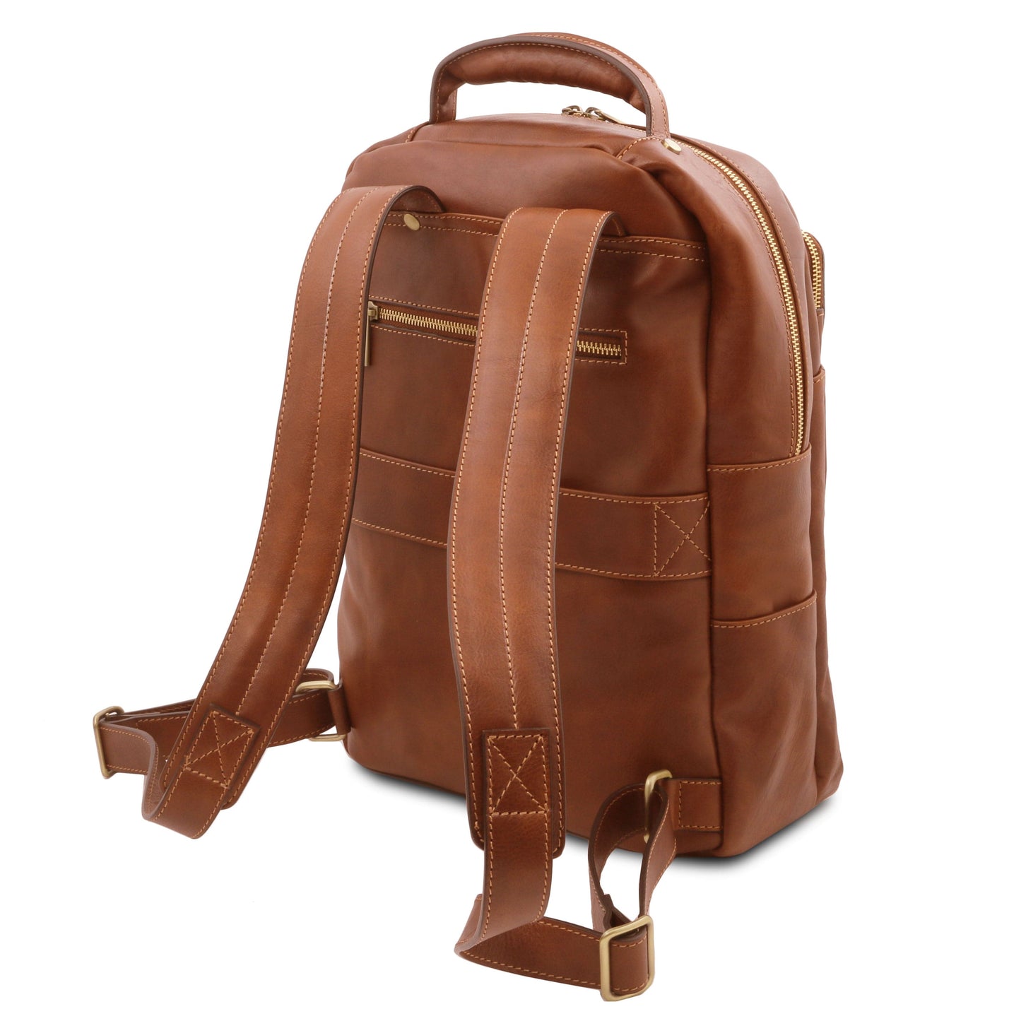 Leather Backpacks Melbourne - Italian leather laptop backpack | TL142205 San Rocco Italia