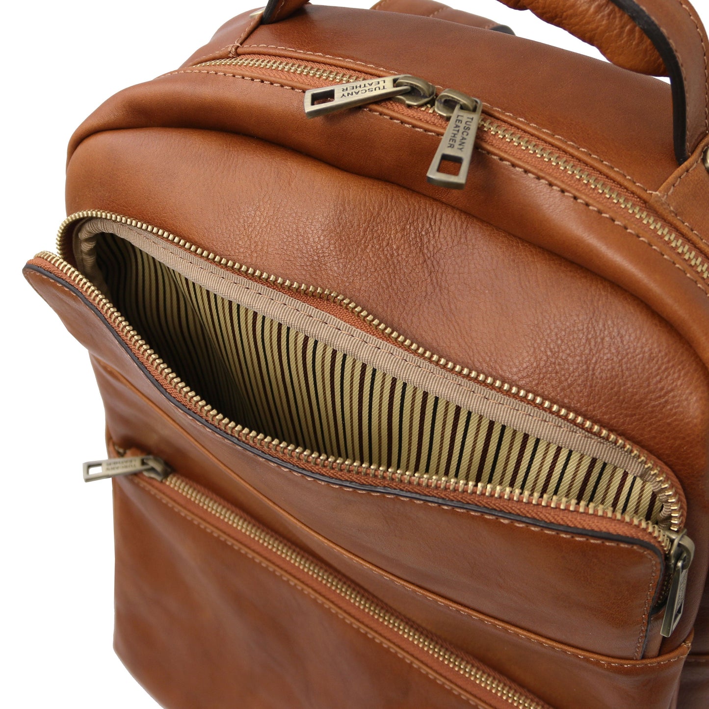 Leather Backpacks Melbourne - Italian leather laptop backpack | TL142205 San Rocco Italia