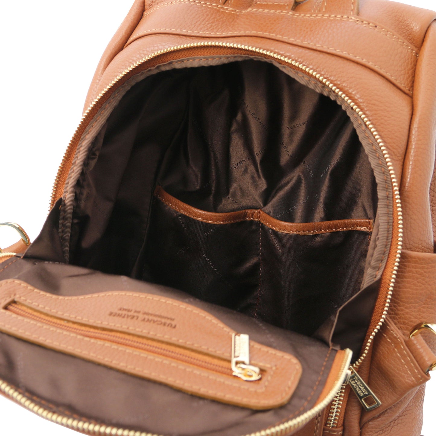 TL Bag - Soft leather backpack - convertible 2-in-1 backpack shoulder bag | TL142138 - Premium Leather Backpacks - Just €189.10! Shop now at San Rocco Italia