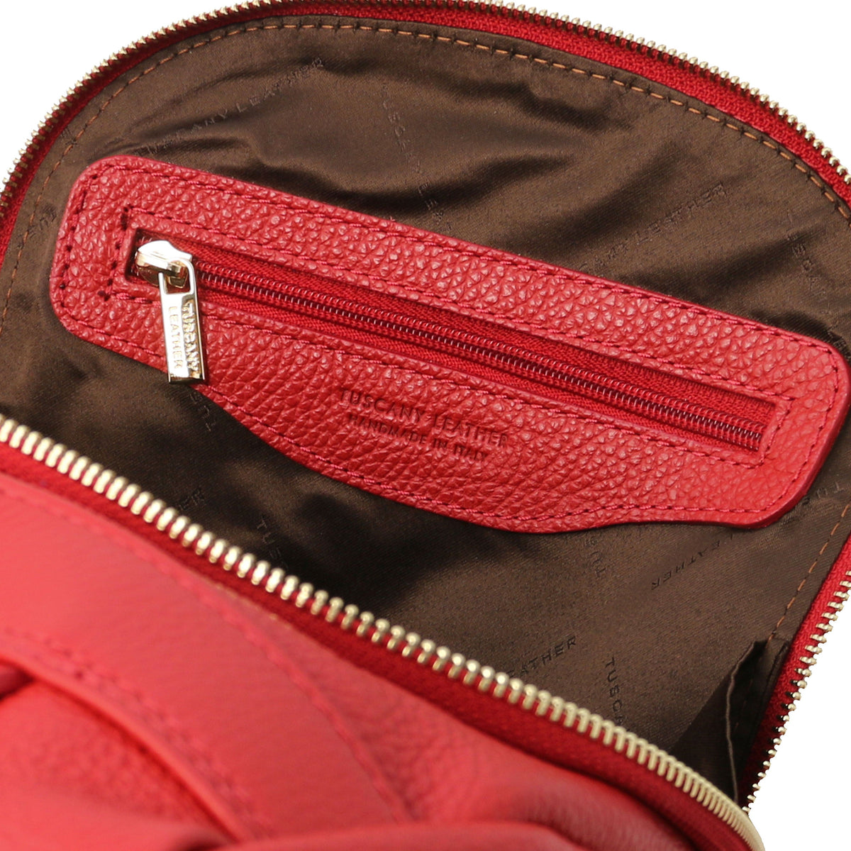 Leather Backpacks TL Bag - Soft leather backpack - convertible 2-in-1 backpack shoulder bag | TL142138 San Rocco Italia