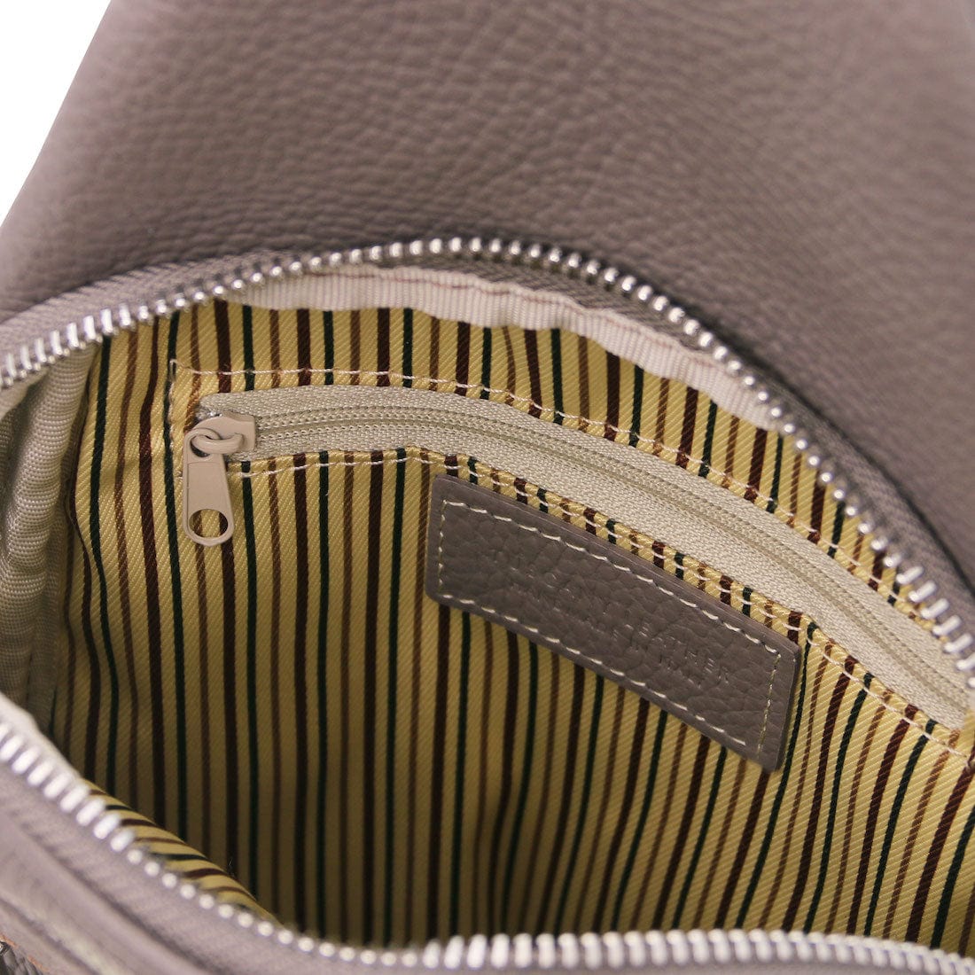 Leather bags for men Albert - Soft leather crossover bag | TL142022 sling bag San Rocco Italia