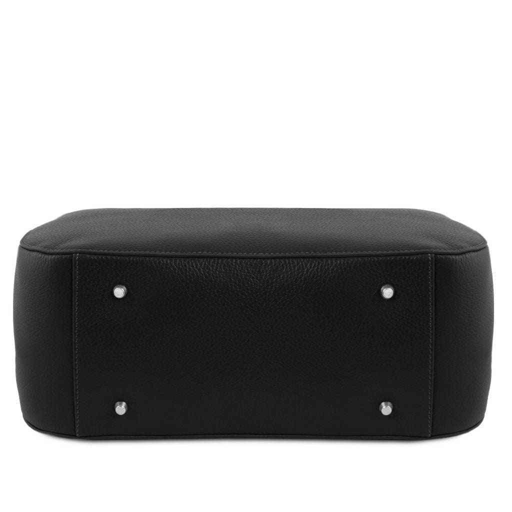 Leather handbags Camelia - Italian leather tote bag | TL141728 San Rocco Italia