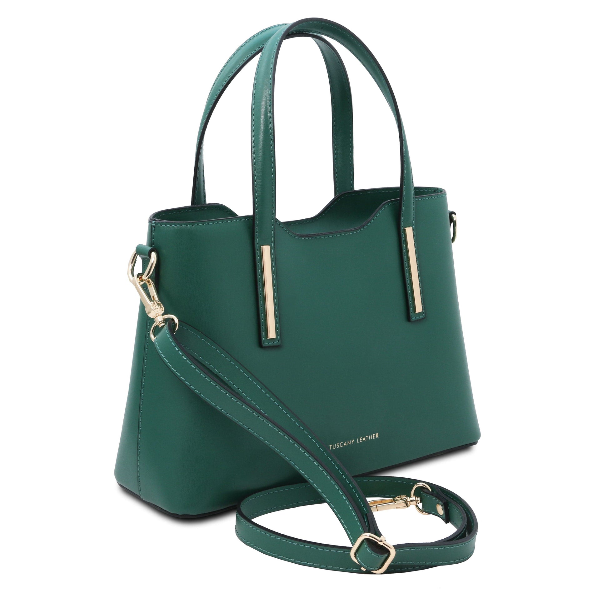 Olimpia - Leather tote - Small size | TL141521 - Premium Leather handbags - Shop now at San Rocco Italia