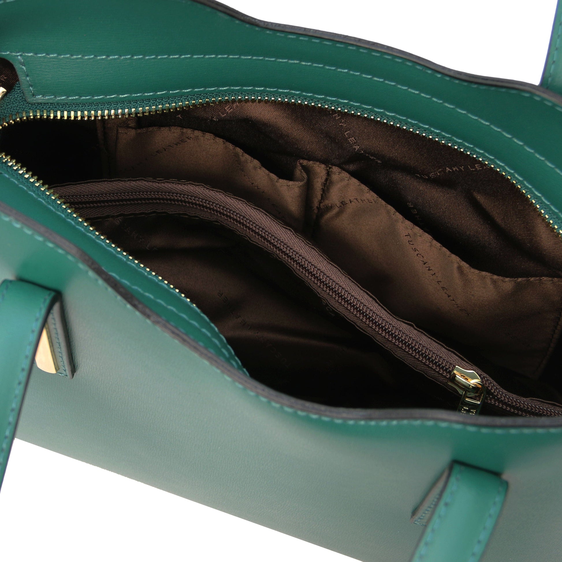 Olimpia - Leather tote - Small size | TL141521 - Premium Leather handbags - Shop now at San Rocco Italia