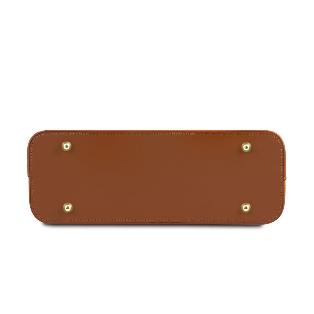 Leather handbags Olimpia - Italian leather tote - Small size | TL141521 San Rocco Italia