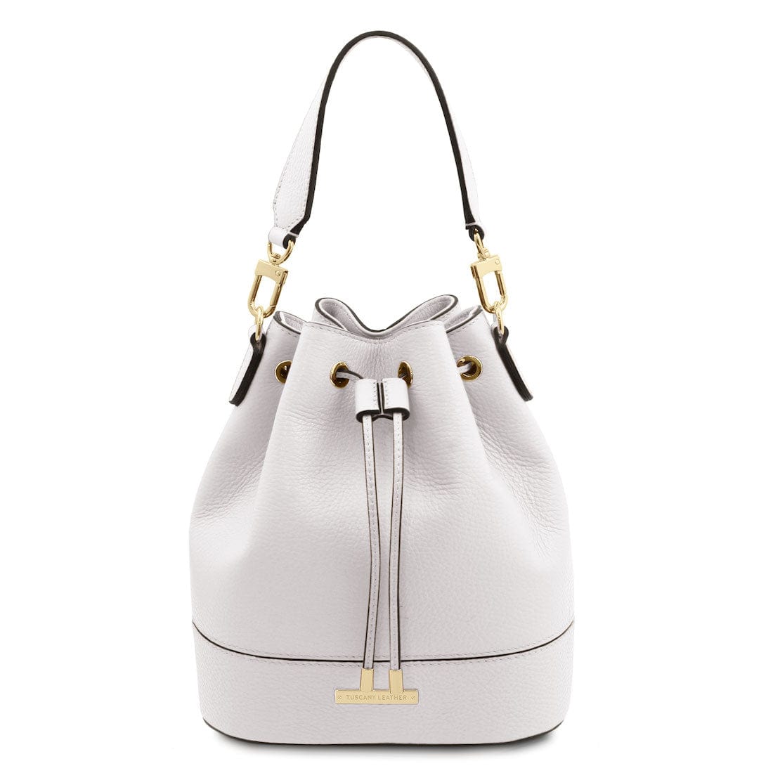 Bolsos de piel Blanco TL Bag - Bolso saco de piel | TL142146 San Rocco Italia