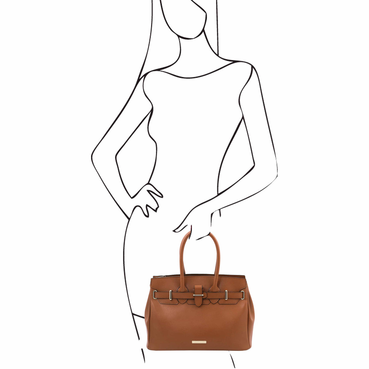 Leather handbags TL Bag - Leather handbag | TL142174 San Rocco Italia