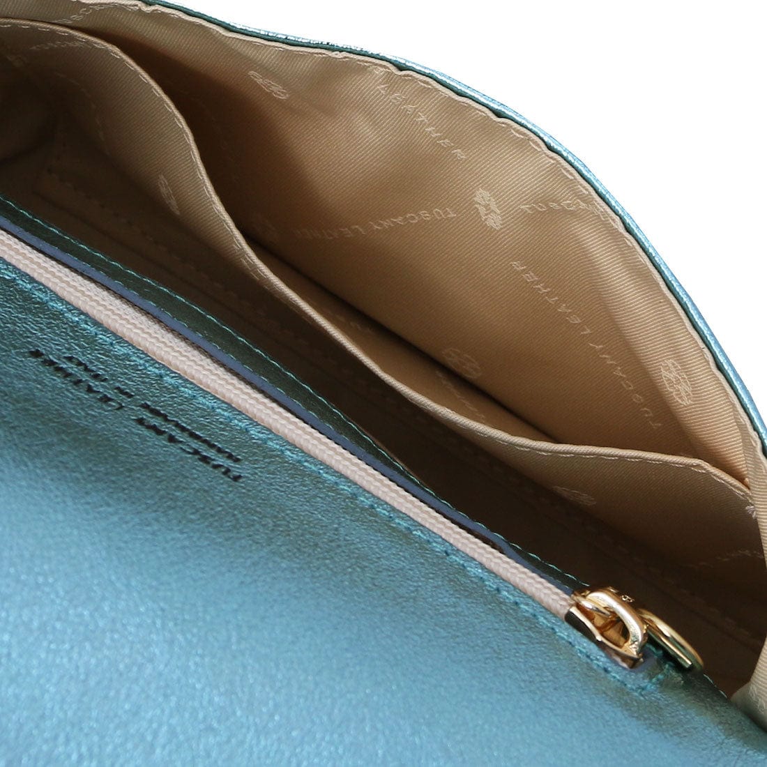 TL Bag - Metallic leather clutch | TL141993 - Premium Leather handbags - Just €73.20! Shop now at San Rocco Italia