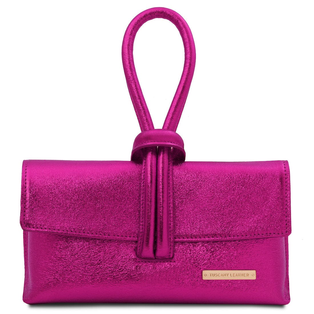 TL Bag - Metallic leather clutch | TL141993 - Premium Leather handbags - Just €73.20! Shop now at San Rocco Italia